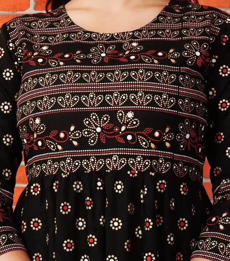 Anarkali Kurta for womens & girls Cotton Rayon