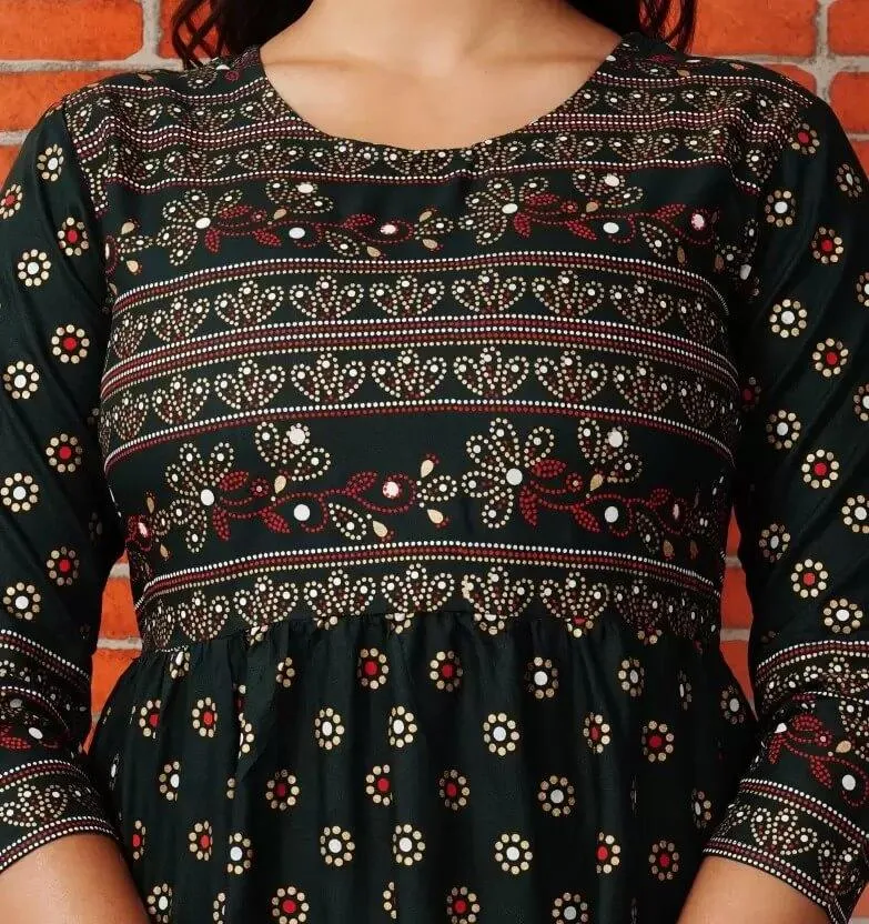 Anarkali Kurta for womens & girls Cotton Rayon