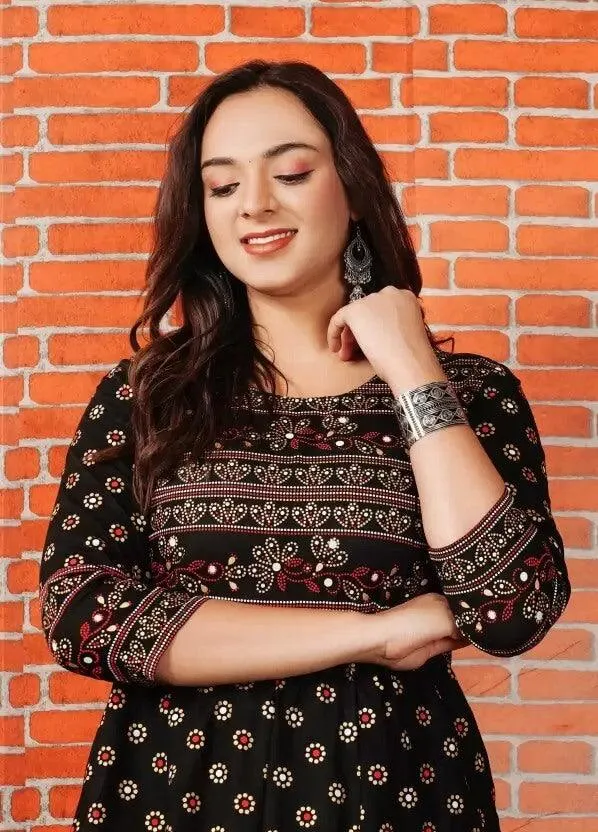 Anarkali Kurta for womens & girls Cotton Rayon
