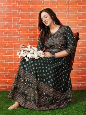 Anarkali Kurta for womens & girls Cotton Rayon