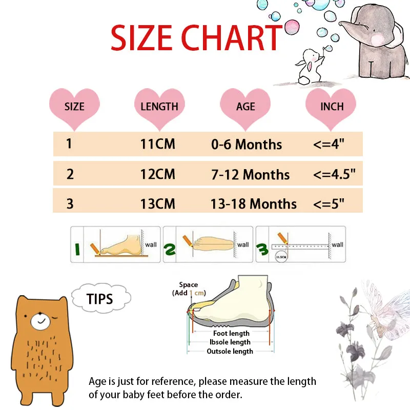 Baby Infant Shoes 0-18 Months CHICHIMAO pattern 1.2