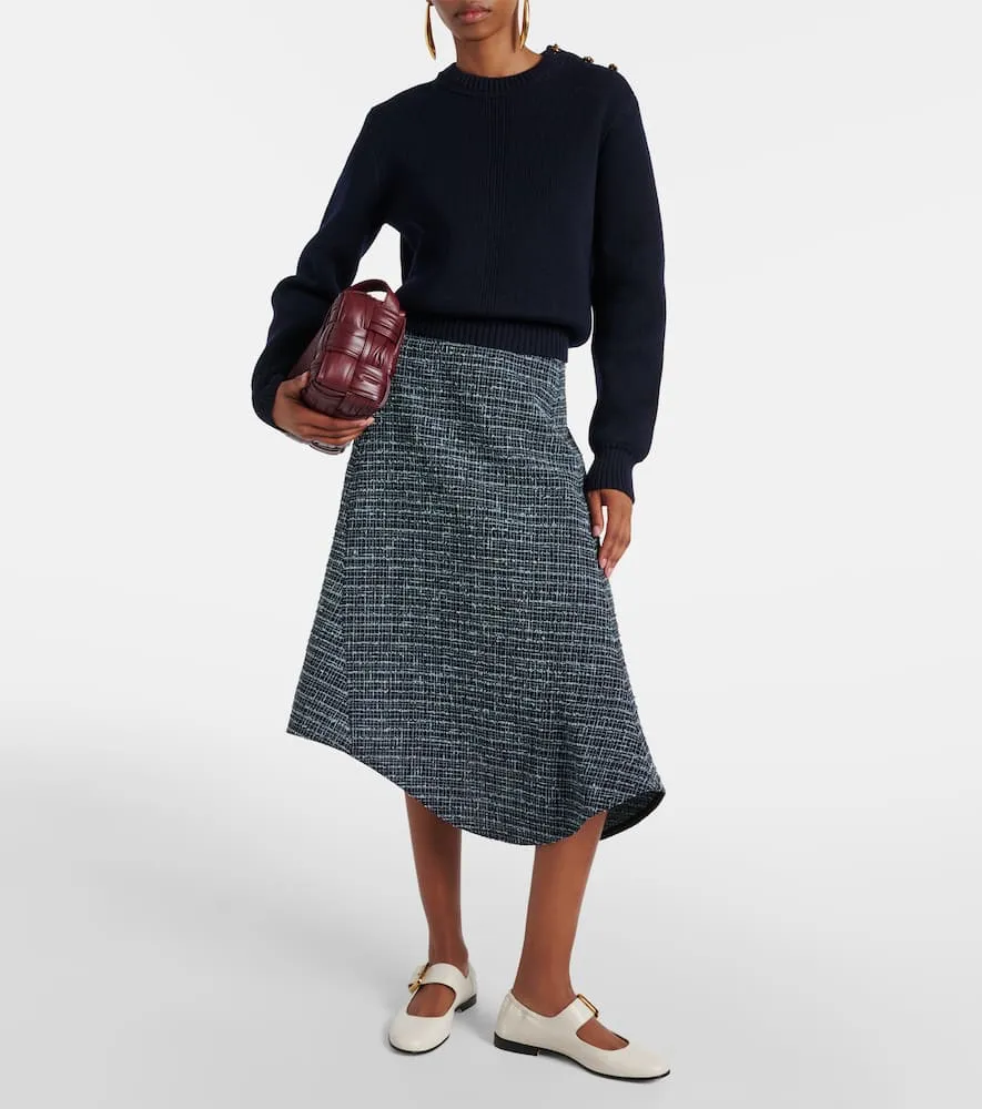 Bottega Veneta Astaire leather Mary Jane flats