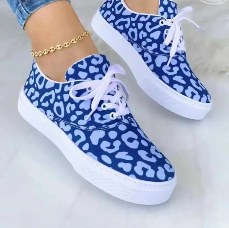 Casual Shoes  Autumn Women's Flat Outdoor Single Fashion Butterfly Print Comfortable Plus Size 43 Women