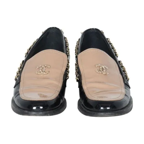 Chanel Patent Leather Loafers