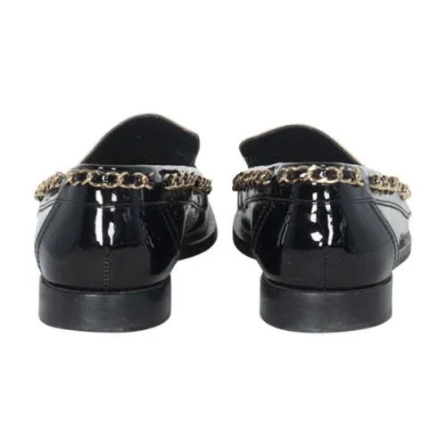 Chanel Patent Leather Loafers