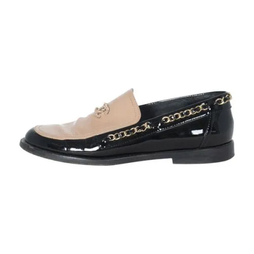 Chanel Patent Leather Loafers