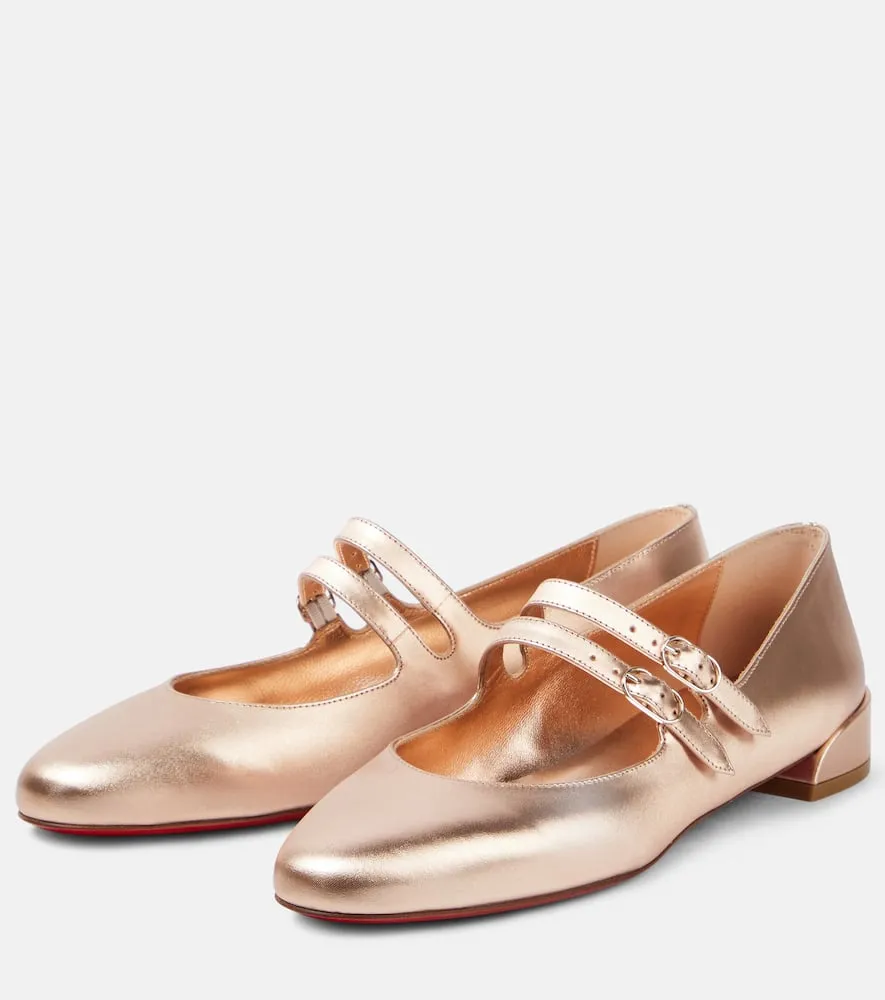 Christian Louboutin Sweet Jane leather Mary Jane shoes