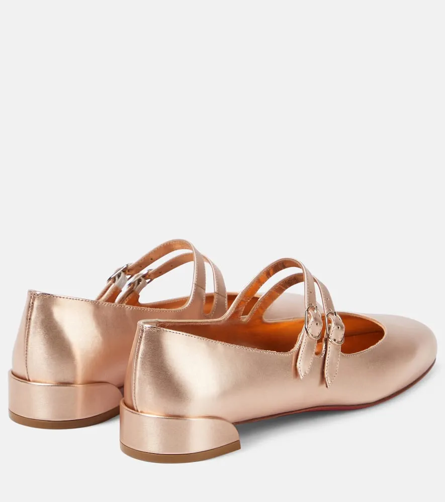 Christian Louboutin Sweet Jane leather Mary Jane shoes