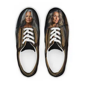 Elegant StrugglesWomen’s lace-up canvas shoes