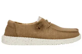 Hey Dude Women's Wendy Stretch Canvas Taupe