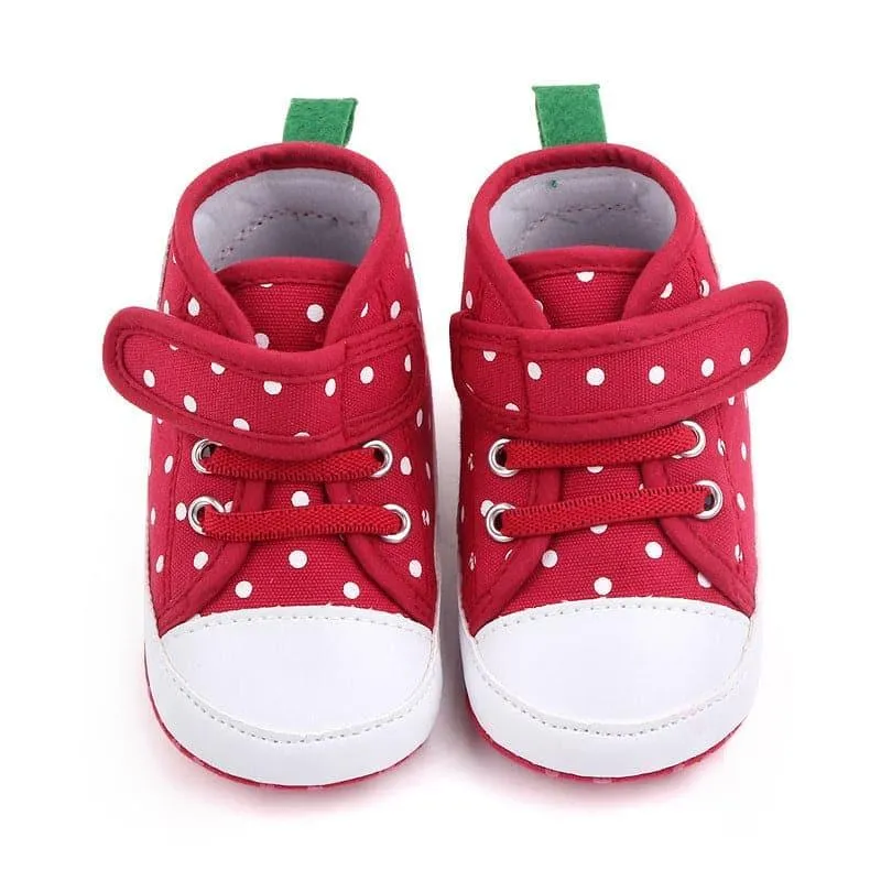 High-layer Velcro Checkers classical Toddler Shoes