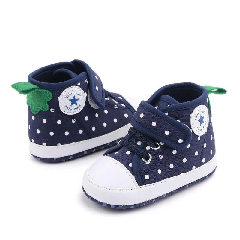 High-layer Velcro Checkers classical Toddler Shoes