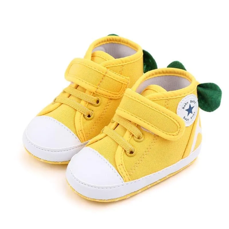 High-layer Velcro Checkers classical Toddler Shoes