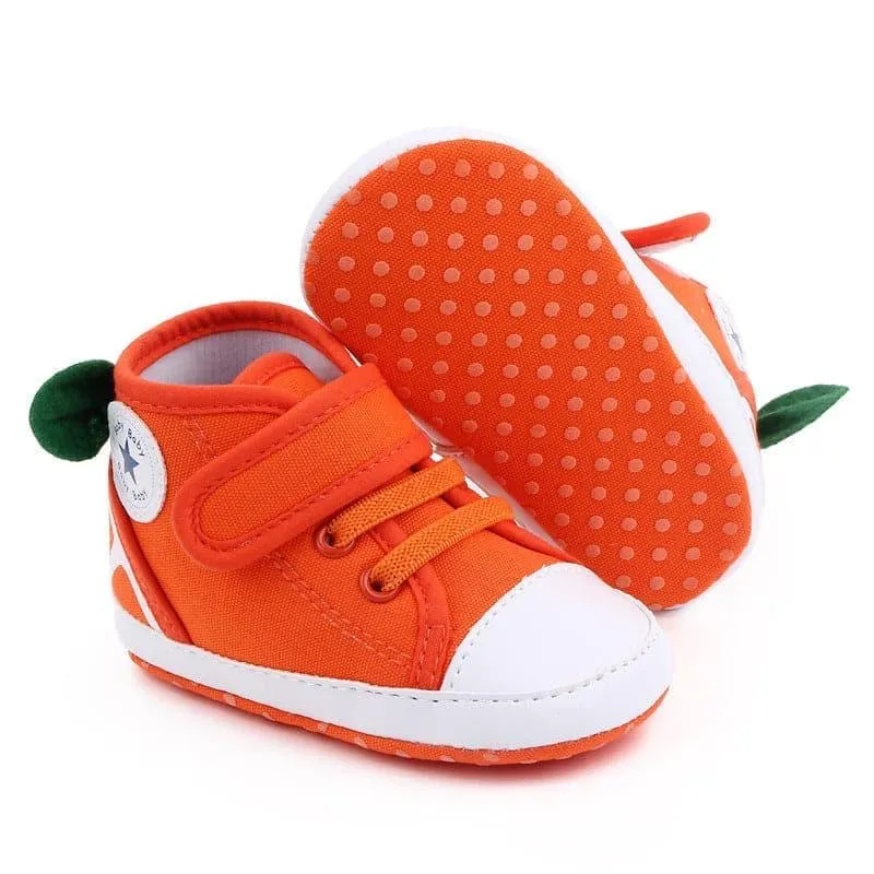 High-layer Velcro Checkers classical Toddler Shoes