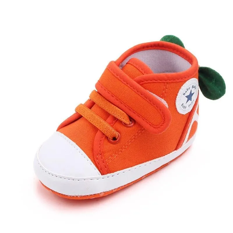 High-layer Velcro Checkers classical Toddler Shoes