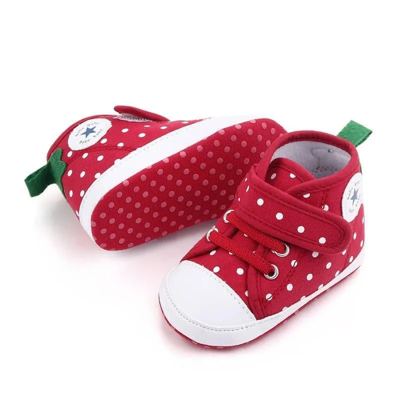 High-layer Velcro Checkers classical Toddler Shoes
