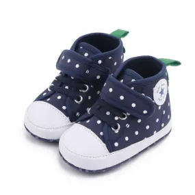High-layer Velcro Checkers classical Toddler Shoes