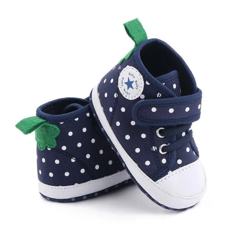 High-layer Velcro Checkers classical Toddler Shoes