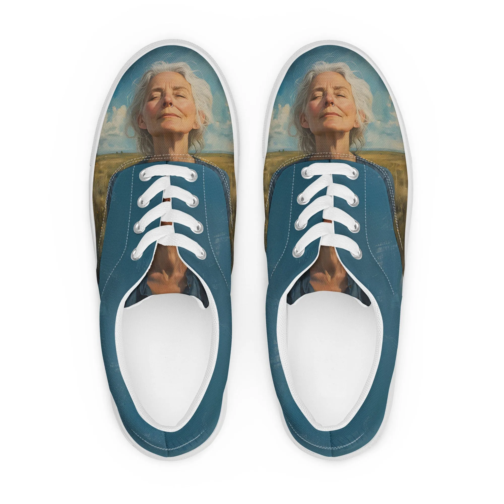 Inner Horizon Women’s lace-up canvas shoes