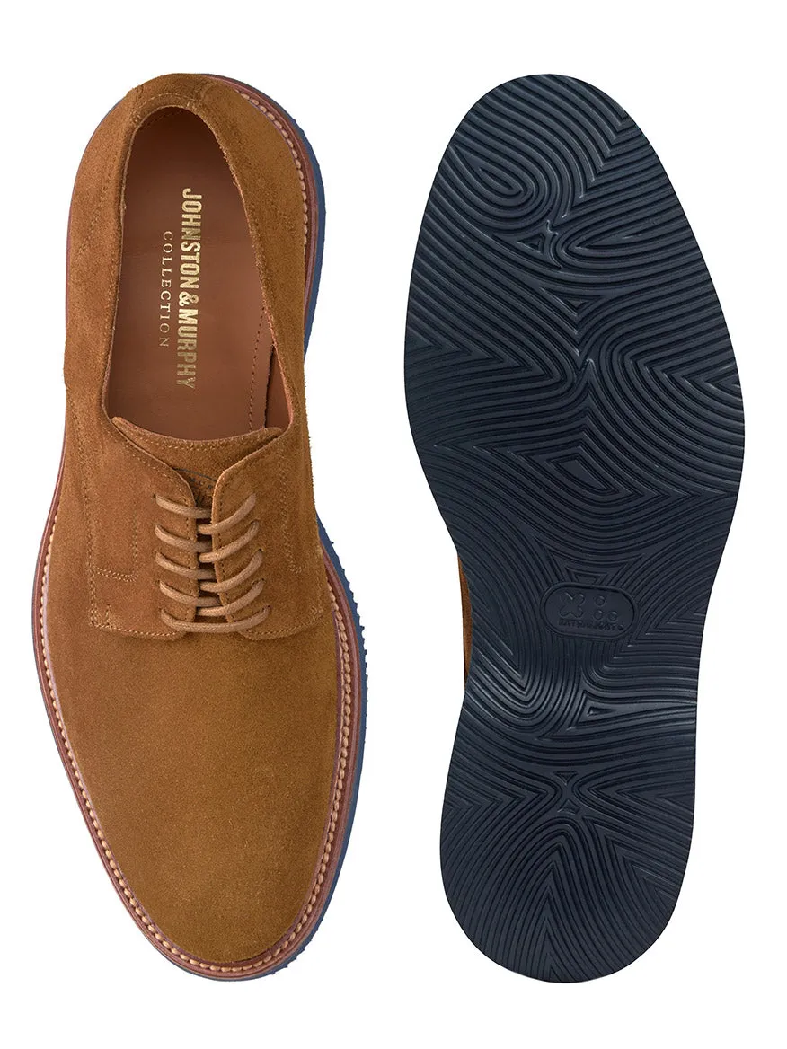 J & M Collection Jenson Plain Toe in Snuff European Suede