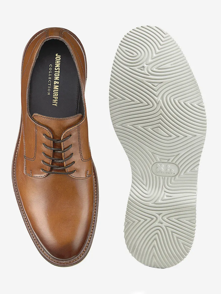 J & M Collection Jenson Plain Toe in Tan European Calfskin