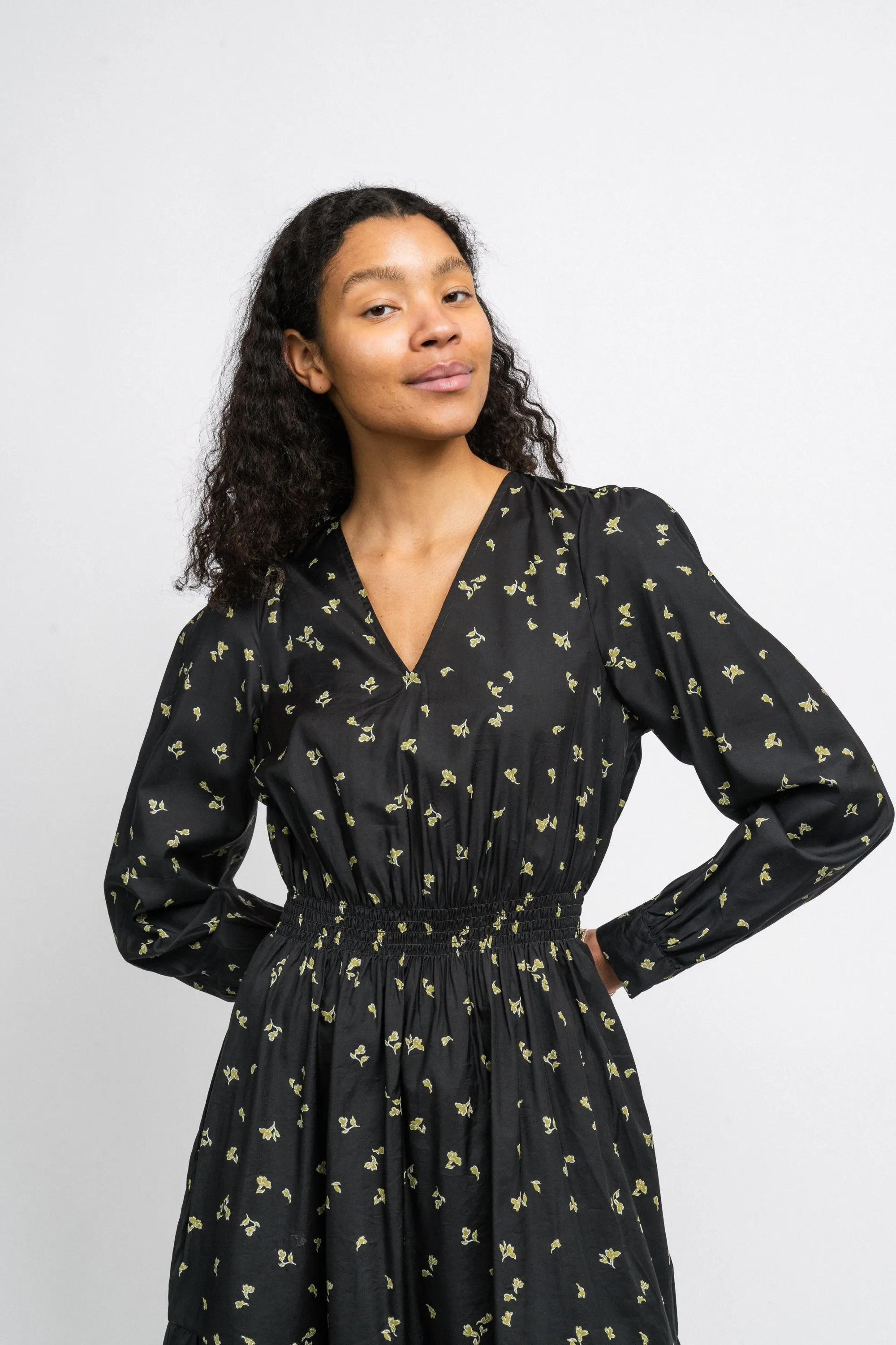 Karitta Setara Dress Aop - Willow Flower