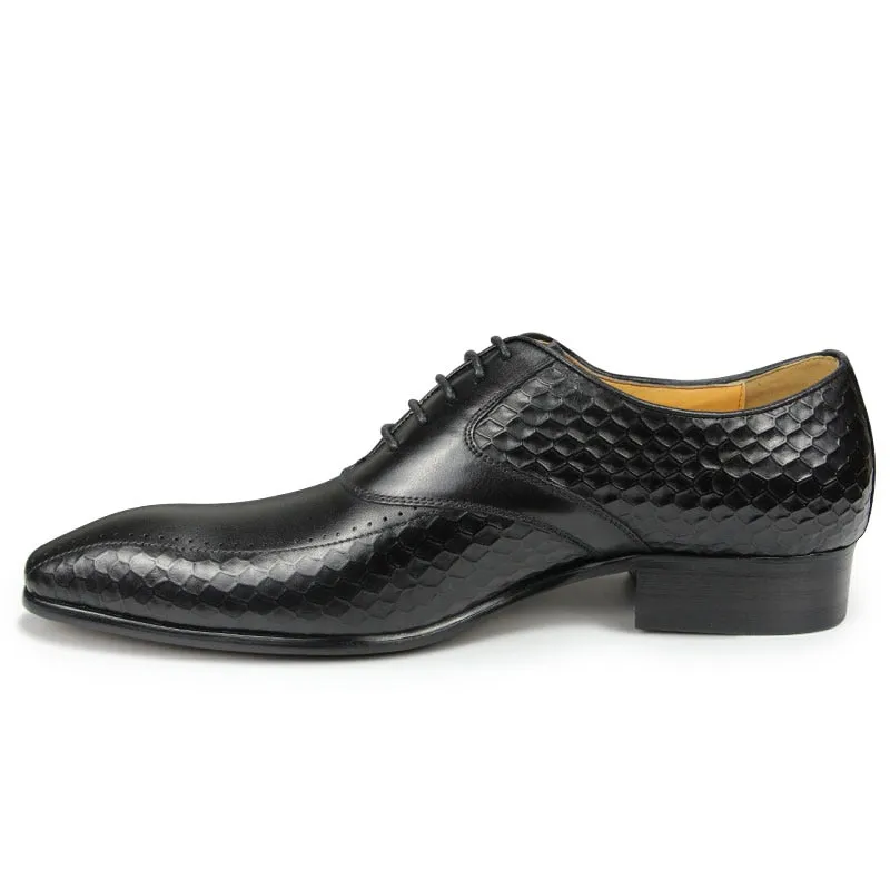 Men‘s Classic Leather Oxfords Shoes