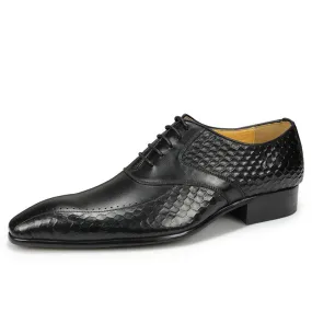 Men‘s Classic Leather Oxfords Shoes