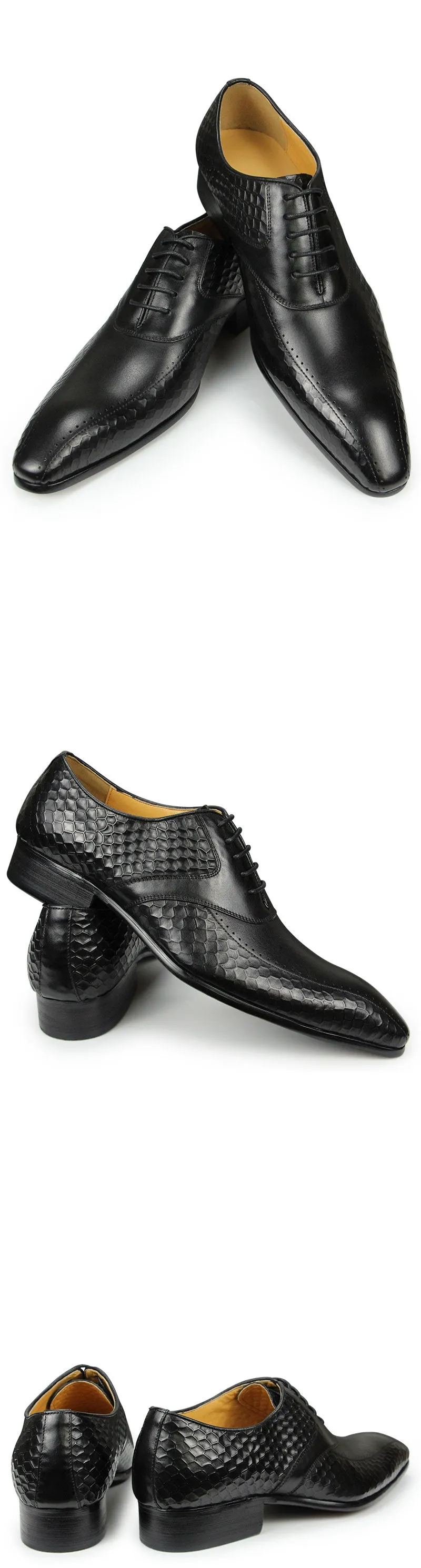 Men‘s Classic Leather Oxfords Shoes