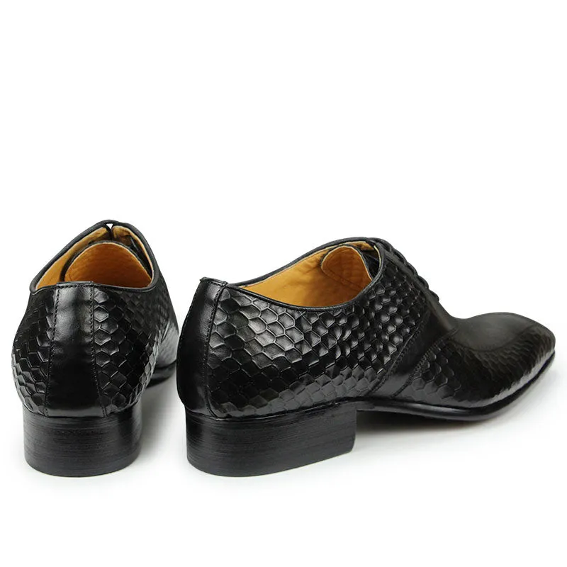 Men‘s Classic Leather Oxfords Shoes