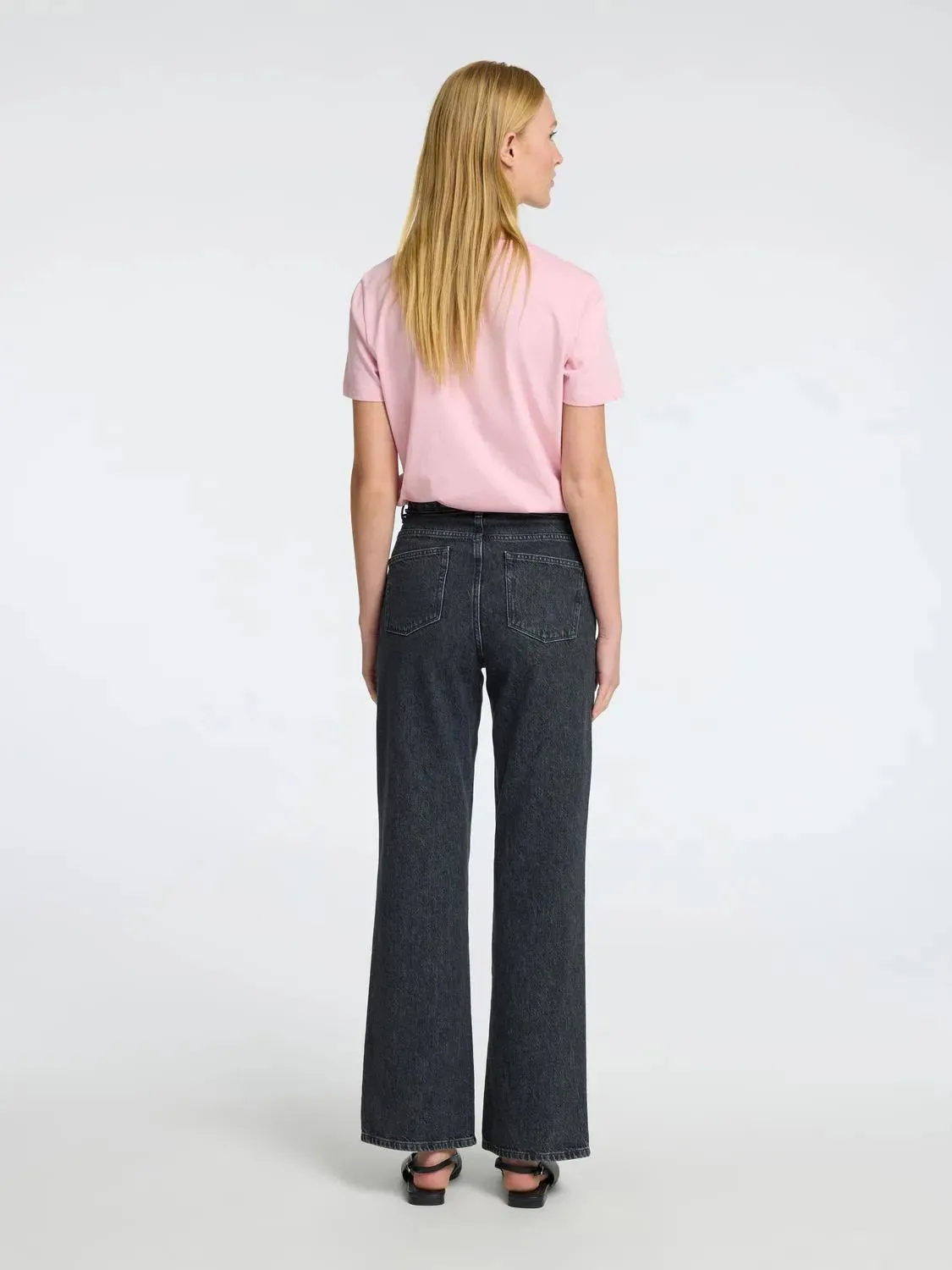 Myessential Ss O-Neck Tee Noos - Bleached Mauve