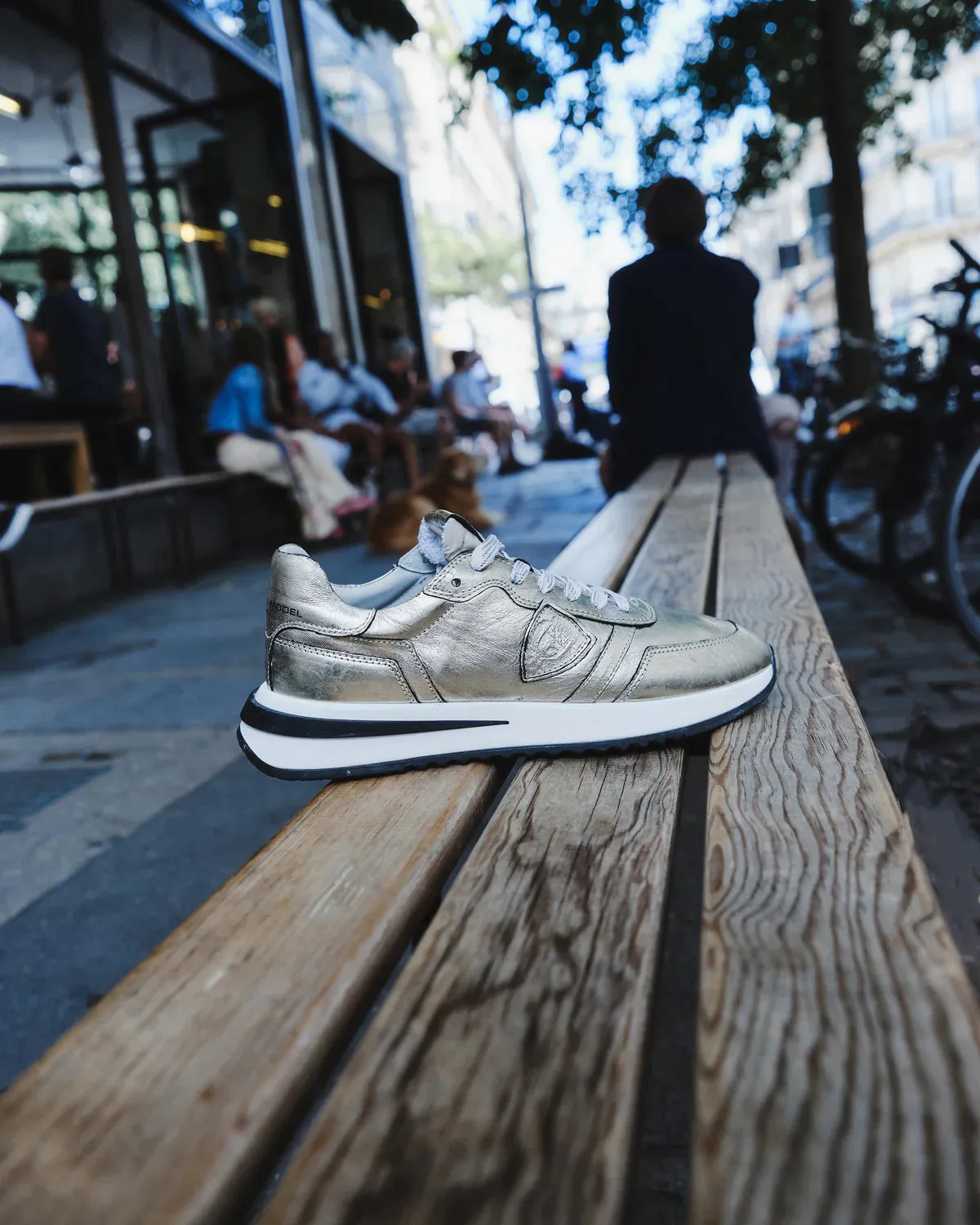 Philippe Model Tropez 2.1 Low-Top Sneakers - Gold