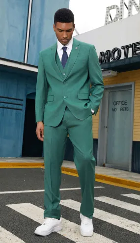 Stacy Adams SM156H1-NTEAL Mens Suit