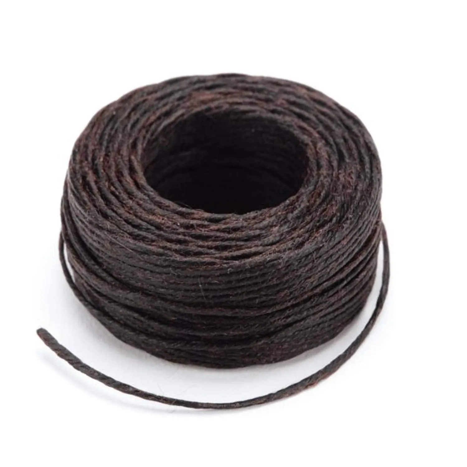 Tandy Leather Waxed Thread 25 yds. (22.9 m) Brown 11207-03