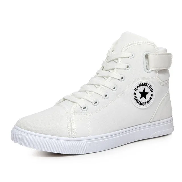 YWEEN Men's Vulcanize Shoes Men Spring Autumn Top Fashion Sneakers Lace-up High Style Solid Colors Man Shoes